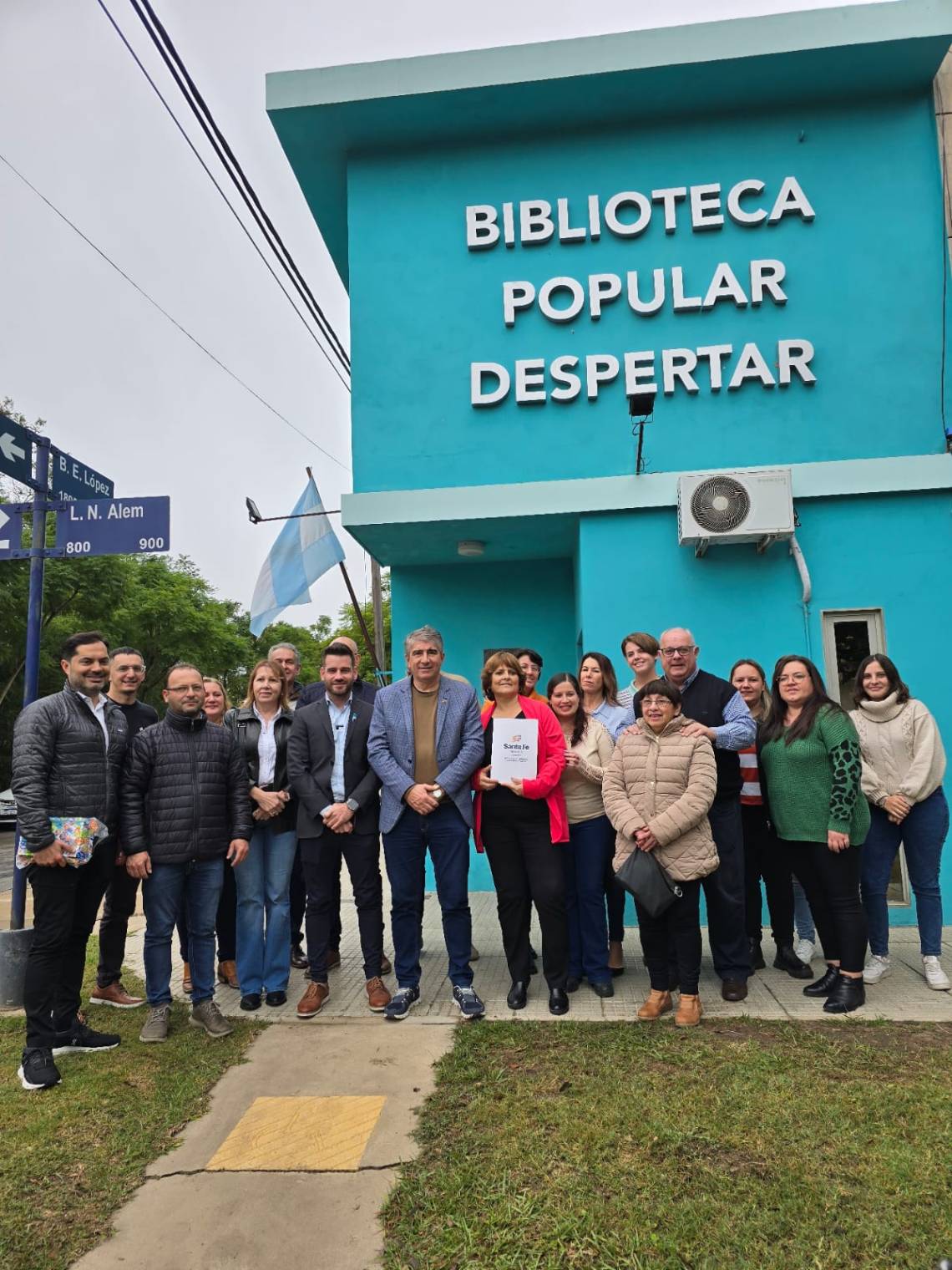 Comienza a concretarse la ampliación del edificio para la Biblioteca 